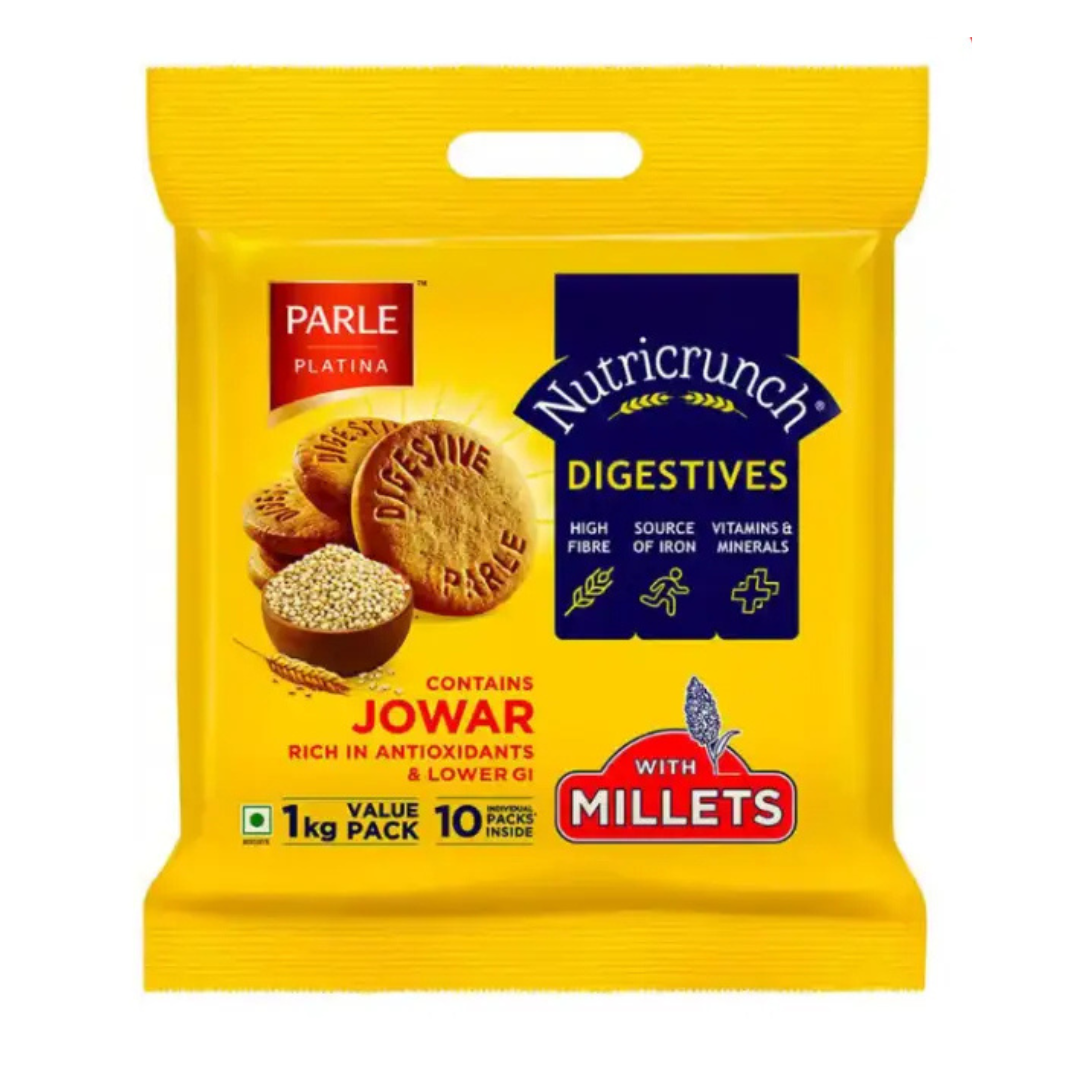 Parle Platina Nutricrunch Digestive Cookies